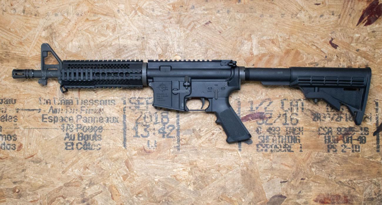 ROCK RIVER ARMS LAR-15 5.56 NATO Police Trade-in Semi-Automatic Rifle with Quad Rail Handguard (Magazine Not Included)